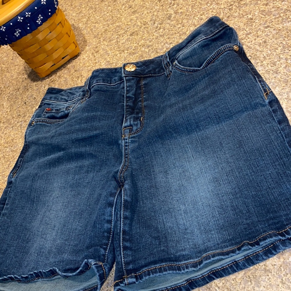 Seven7 Blue Jean Weekend Short Size 10 Shorts